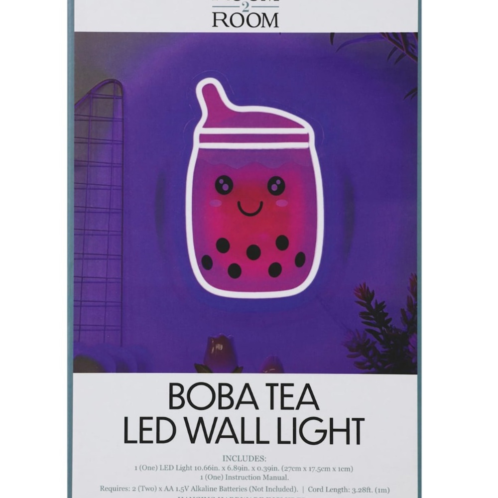 Adorable Boba Tea LED Light